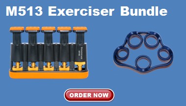 Innovease M513 Hand and Finger Exerciser Bundle